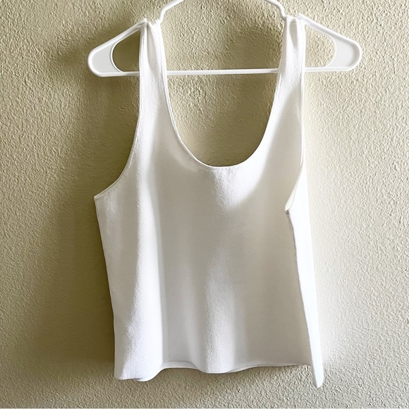 Vince White Knit Tank Top - Picture 5 of 5